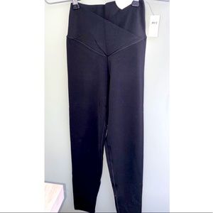 Aerie Black Crossover Leggings